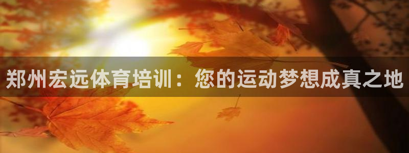 耀世娱乐建3.3.4.8.2 主管：郑州宏远体育培训